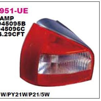 Audi A3 2001-2004 Sol Arka Stop Lambası (OEM 8L0945095B) – Uyumlu Parça